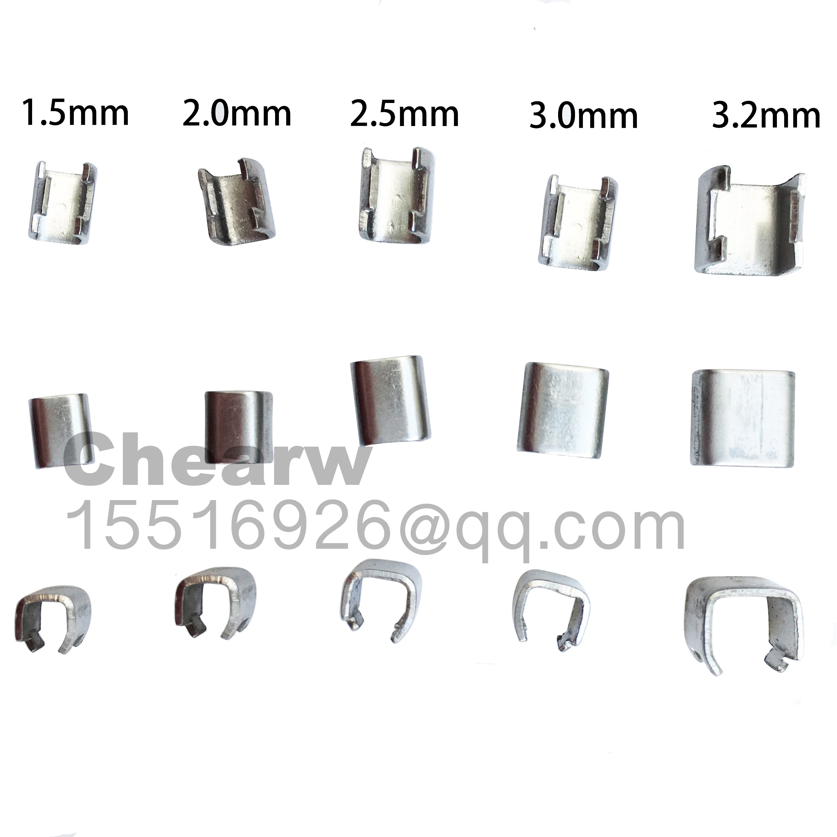 316L steel wire snap joint clip Fixed parts of wire 304 link locked mesh rope 1.5mm/2.0mm/2.5mm/3.0mm/3.2mm
316L steel wire snap joint clip Fixed parts of wire 304 link locked mesh rope 1.5mm/2.0mm/2.5mm/3.0mm/3.2mm