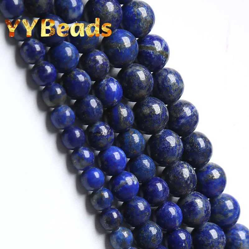 High Quality Natural Lapis Lazuli Stone Beads For Jewelry Making Round Loose Beads DIY Bracelet Necklaces 4/6/8/10/12mm 15''inch
High Quality Natural Lapis Lazuli Stone Beads For Jewelry Making Round Loose Beads DIY Bracelet Necklaces 4/6/8/10/12mm 15''inch