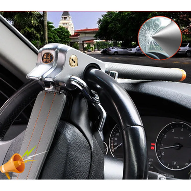 Car Steering Wheel Lock Universal Security Anti Theft Heavy Duty Car Steering Wheel Lock Auto Security Travel Locking with Key.
Car Steering Wheel Lock Universal Security Anti Theft Heavy Duty Car Steering Wheel Lock Auto Security Travel Locking with Key.