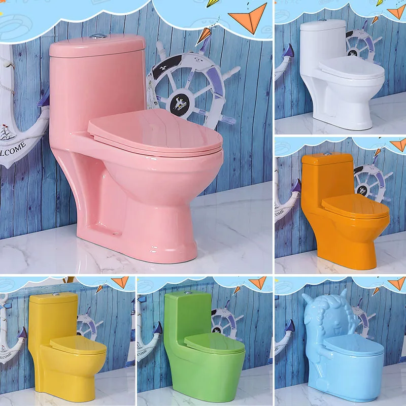Children's Toilet Ceramic Color Toilet Pumping Bathroom Household Sit Toilet Kindergarten Engineering Toilet
Children's Toilet Ceramic Color Toilet Pumping Bathroom Household Sit Toilet Kindergarten Engineering Toilet