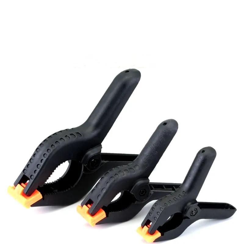 4pcs 2"/3"/4"/6" Plastic a Spring Clamps Strong fixed Clip for Woodworking DIY Tools Photography Background Photo Studio
4pcs 2"/3"/4"/6" Plastic a Spring Clamps Strong fixed Clip for Woodworking DIY Tools Photography Background Photo Studio