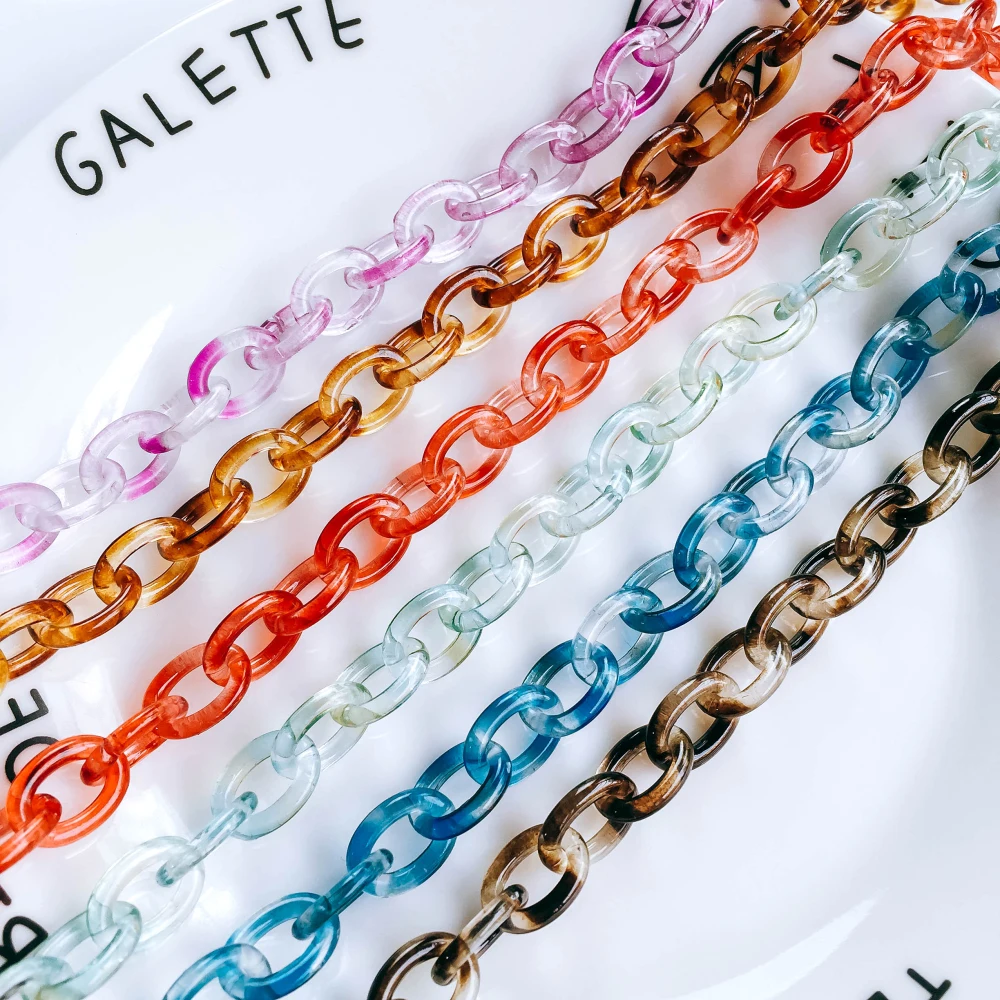 ZEROUP 6 Colors Resin Chain Pendant Necklace Bracelet Charms for Jewelry Finding Diy Handmade Material 50cm 1pcs
ZEROUP 6 Colors Resin Chain Pendant Necklace Bracelet Charms for Jewelry Finding Diy Handmade Material 50cm 1pcs