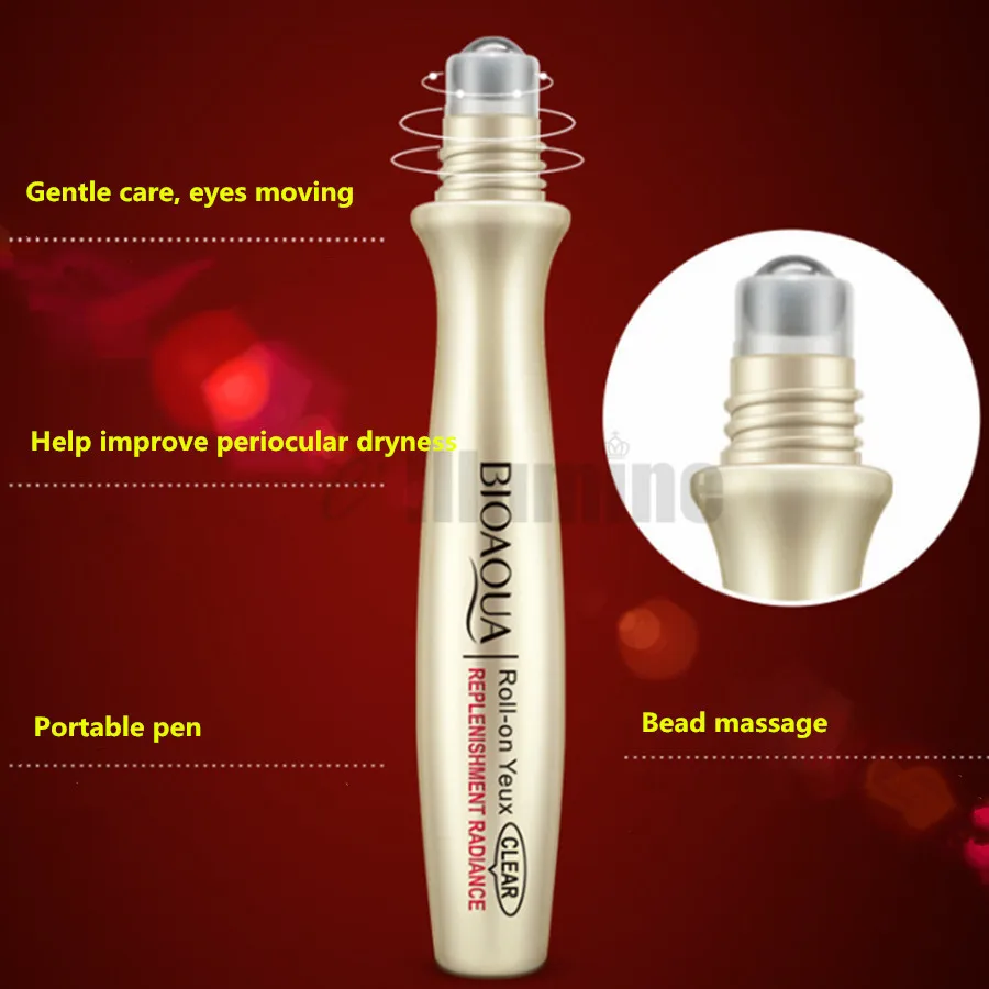 Replenishing Pearl Eye Essence Cream Moisturizing Lighten Fine Line Grain Bead Eye Serum 15g
Replenishing Pearl Eye Essence Cream Moisturizing Lighten Fine Line Grain Bead Eye Serum 15g