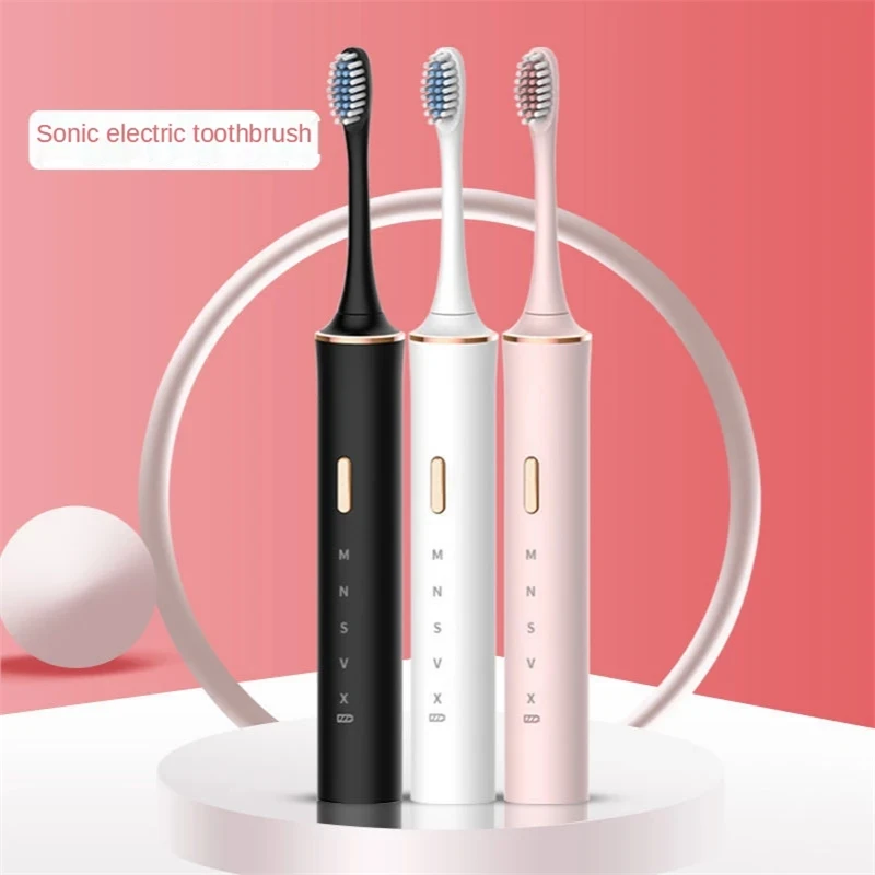 New 2022 Sonic Electric Toothbrush ipx7 Adult Timer Brush 18 Mode USB Charger Rechargeable Tooth Brushes Replacement Heads Set
New 2022 Sonic Electric Toothbrush ipx7 Adult Timer Brush 18 Mode USB Charger Rechargeable Tooth Brushes Replacement Heads Set