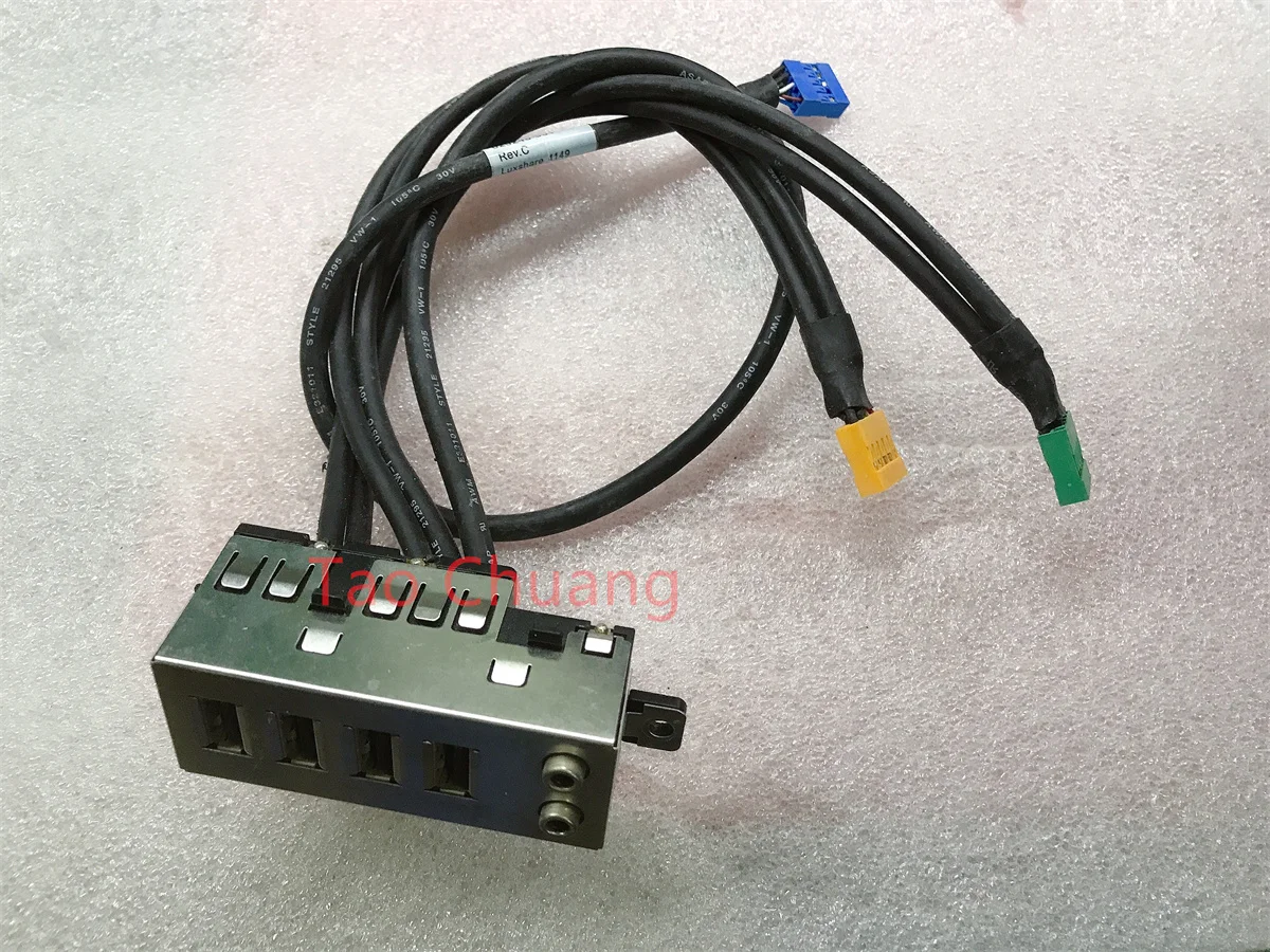 Передняя панель ввода-вывода USB/аудио для HP Compaq 8200 Elite CMT с кабелями 625248-001
Передняя панель ввода-вывода USB/аудио для HP Compaq 8200 Elite CMT с кабелями 625248-001