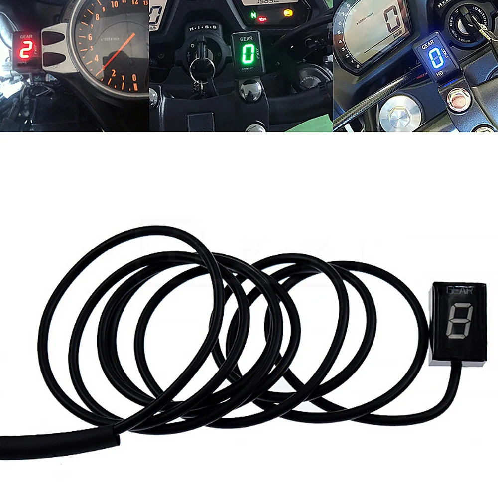 Motorcycle LCD Electronics 1-6 Level Gear Indicator Moto 6 Speed Digital Gear Meter For Honda VFR750 VFR800 VFR 750 VFR 800
Motorcycle LCD Electronics 1-6 Level Gear Indicator Moto 6 Speed Digital Gear Meter For Honda VFR750 VFR800 VFR 750 VFR 800