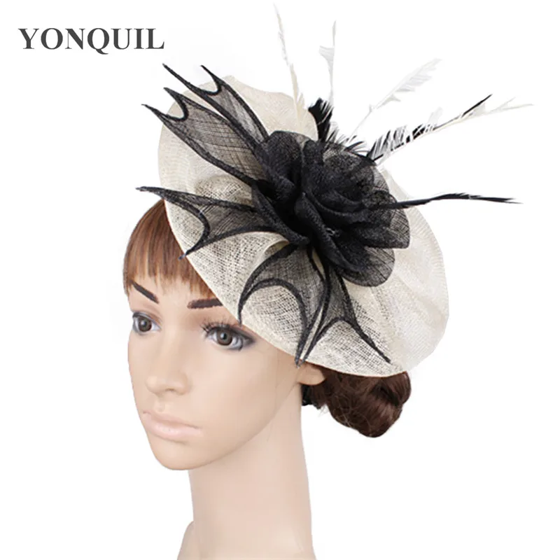 Bridal Wedding Sinamay Headpiece Headband Fashion Women Headwear Ladies Occasion Fascinator Hat Fancy Feather Hair Accessories
Bridal Wedding Sinamay Headpiece Headband Fashion Women Headwear Ladies Occasion Fascinator Hat Fancy Feather Hair Accessories