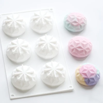PRZY Silicone Soap DIY Handmade Six-hole Decagon Diamond Mold Baking Mousse Mold Soap Making Moulds Resin Clay Molds
PRZY Silicone Soap DIY Handmade Six-hole Decagon Diamond Mold Baking Mousse Mold Soap Making Moulds Resin Clay Molds