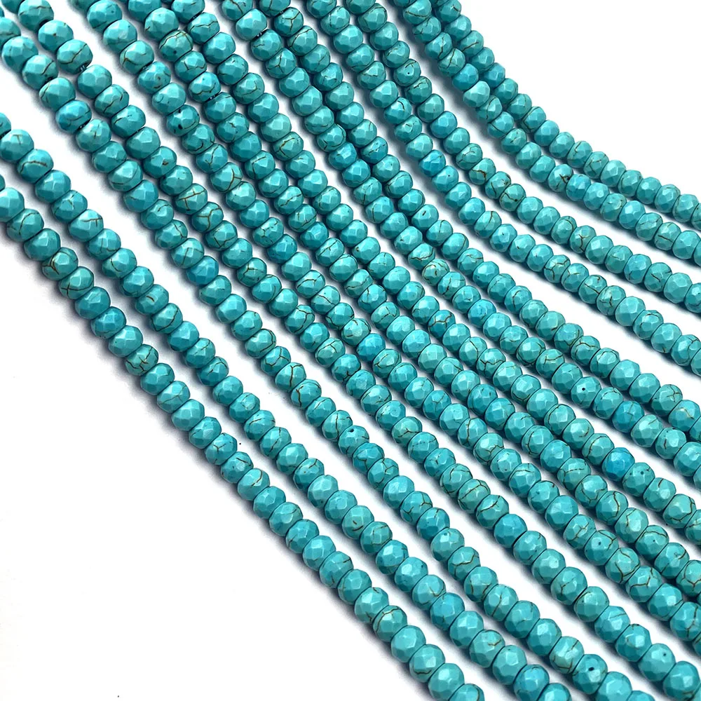 Stone Beads blue Turquoises Round shape Loose isolation Beads Semi-Finished For jewelry making DIY necklace bracelet accessories
Stone Beads blue Turquoises Round shape Loose isolation Beads Semi-Finished For jewelry making DIY necklace bracelet accessories