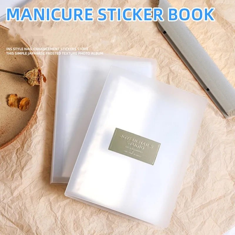 Nail Sticker Storage Holder Book Empty Storage Holder Transparent Matte Japanese Storage Classification Manicure Tools Display
Nail Sticker Storage Holder Book Empty Storage Holder Transparent Matte Japanese Storage Classification Manicure Tools Display