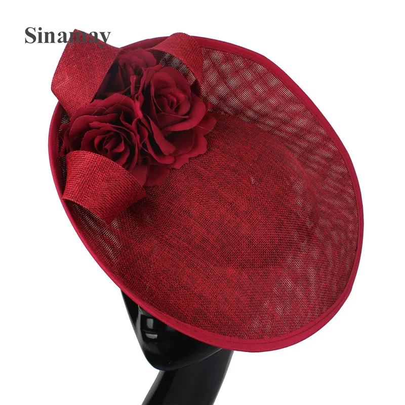 Sinamay Big Marron Wedding Headwear For Women Derby Party Fascinators Hat Elegant Ladies Hair Accessories Cocktail Headwear
Sinamay Big Marron Wedding Headwear For Women Derby Party Fascinators Hat Elegant Ladies Hair Accessories Cocktail Headwear