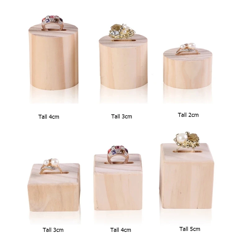 3Pcs/set Round/ Square Solid Wood Rings Storage Organizer Rack Desktop Decoration Ring Jewelry Display Holder
3Pcs/set Round/ Square Solid Wood Rings Storage Organizer Rack Desktop Decoration Ring Jewelry Display Holder