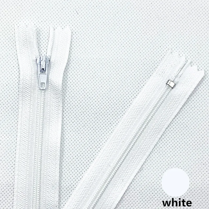 10pcs 4Inch-24inch(10cm-60Cm)White Nylon Coil Zippers for Tailor Sewing Crafts Nylon Zippers Bulk
10pcs 4Inch-24inch(10cm-60Cm)White Nylon Coil Zippers for Tailor Sewing Crafts Nylon Zippers Bulk