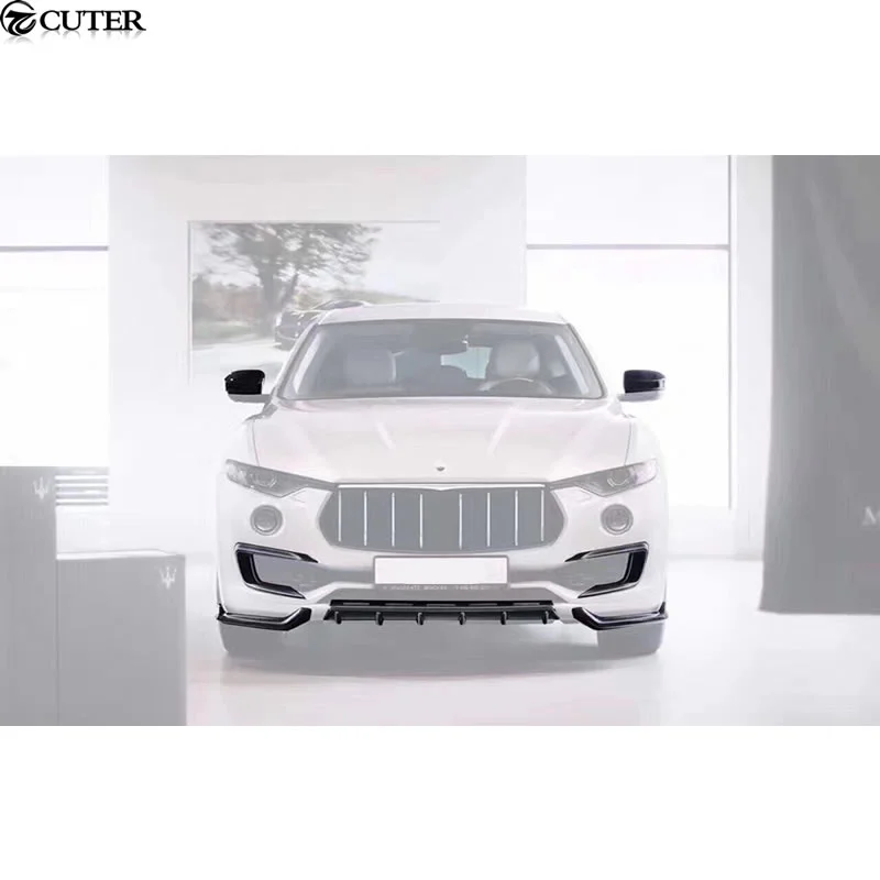 Car Body Kit Carbon Fiber Front Bumper Lip Rear Diffuser Side Skirts Rear Spoiler Mirror Cover for Maserati Levante 2016
Car Body Kit Carbon Fiber Front Bumper Lip Rear Diffuser Side Skirts Rear Spoiler Mirror Cover for Maserati Levante 2016