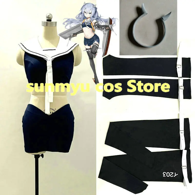 Женский костюм для косплея kanglue Kantai Collection I-203 Cosplay I 203, костюм для косплея с наушниками, Индивидуальный размер
Женский костюм для косплея kanglue Kantai Collection I-203 Cosplay I 203, костюм для косплея с наушниками, Индивидуальный размер