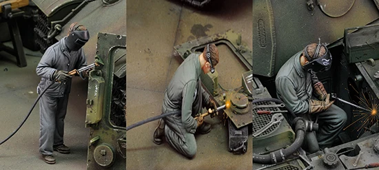 Неразборный 1/35 древние репеллеры механик woker, в комплекте 3 (без резервуара), фигурка из смолы набор миниатюрных моделей, Неокрашенная
Неразборный 1/35 древние репеллеры механик woker, в комплекте 3 (без резервуара), фигурка из смолы набор миниатюрных моделей, Неокрашенная
