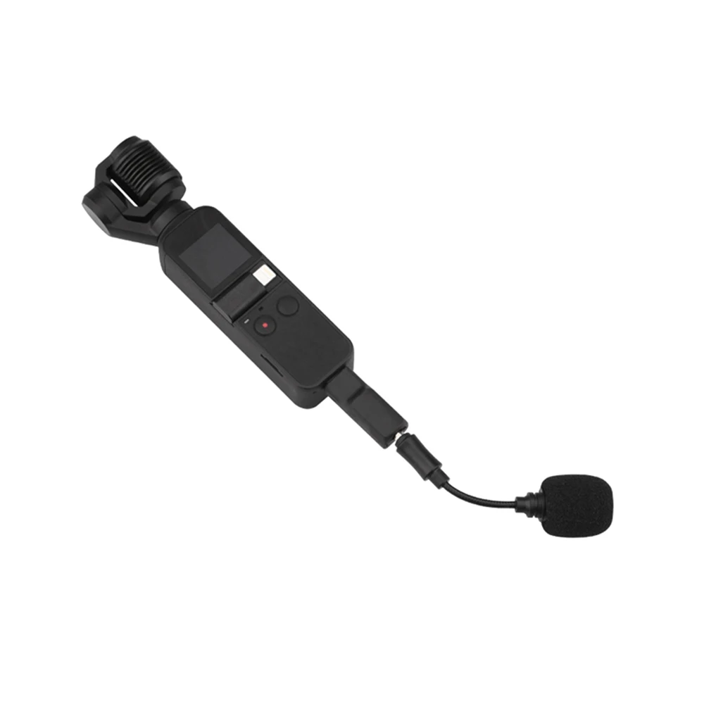 Portable 3.5MM Mini Microphone with Audio Adapter for Osmo Pocket Camera Accessories
Portable 3.5MM Mini Microphone with Audio Adapter for Osmo Pocket Camera Accessories