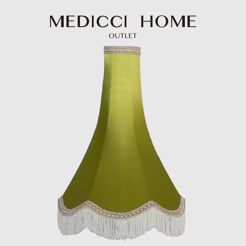 Medicci Home Luxury Grade Satin Lampshade Retro Light Apple Grass Green American Vintage Floor Lamp Cover Art Bedroom Chic Decor
Medicci Home Luxury Grade Satin Lampshade Retro Light Apple Grass Green American Vintage Floor Lamp Cover Art Bedroom Chic Decor