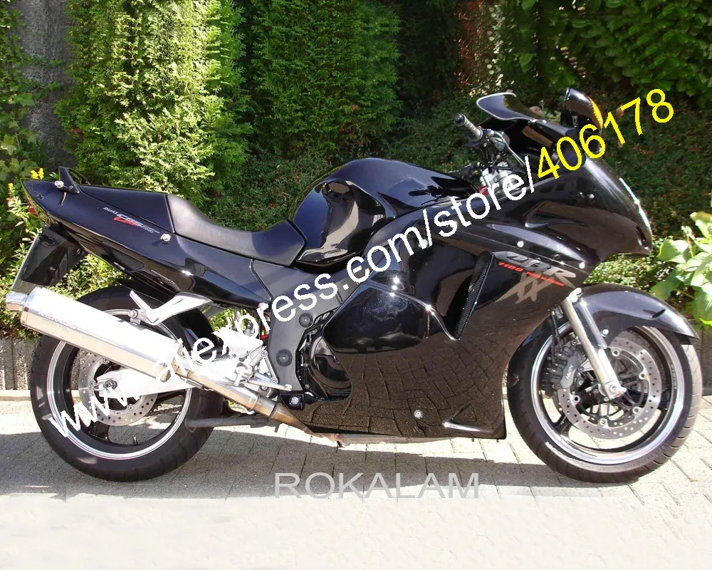 Motorcycle Bodywork Body Kit For Honda CBR1100xx 1996-2007 Glossy Black Motorcycle Fairing Kit (Injection Molding)
Motorcycle Bodywork Body Kit For Honda CBR1100xx 1996-2007 Glossy Black Motorcycle Fairing Kit (Injection Molding)