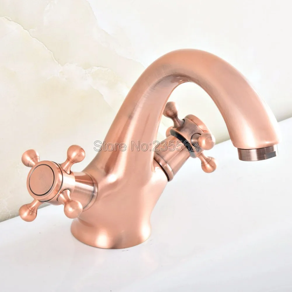 Antique Red Copper Dual Cross Handle Single Hole Bathroom Vessel Sink Faucet Mixer Tap Lsf825
Antique Red Copper Dual Cross Handle Single Hole Bathroom Vessel Sink Faucet Mixer Tap Lsf825