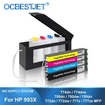 CISS For HP 993 993X 993XL Continuous Ink Supply System For HP Pagewide Color Pro 755dn 774dn 750dn 750dw 772dn 772dw 777z 777zs