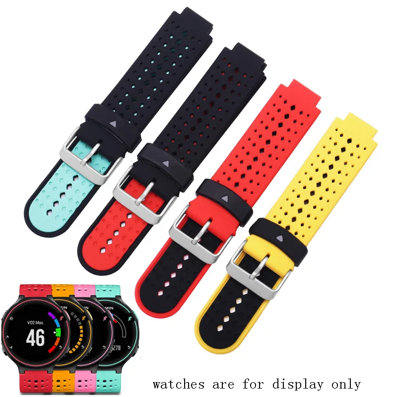 For Garmin Forerunner220 230 235 620 630 735xt Sport Silicone Watch Strap 22x15mm Convex interface Wristband
For Garmin Forerunner220 230 235 620 630 735xt Sport Silicone Watch Strap 22x15mm Convex interface Wristband