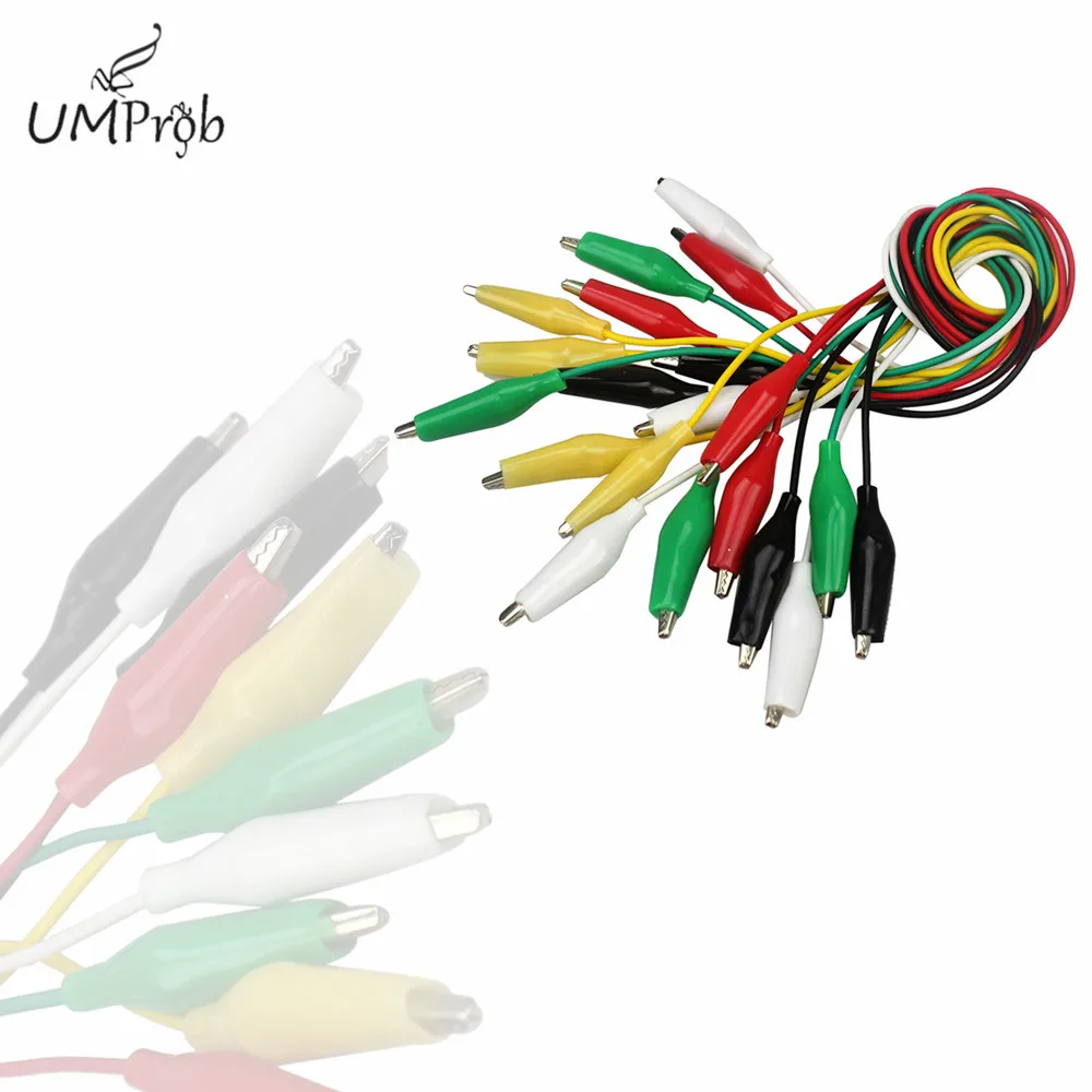 5 Colors Length Double-ended Alligator Clips Jumper Wire Mini Test Clips DIY Test Cable Test Folder Test Hook Clip
5 Colors Length Double-ended Alligator Clips Jumper Wire Mini Test Clips DIY Test Cable Test Folder Test Hook Clip