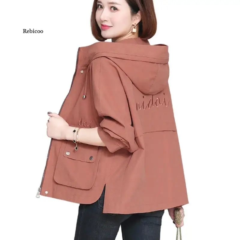 New Spring Casual Women Jackets Long Sleeve Hooded Windbreaker Basic Coats Zipper Lightweight Outerwear Female
New Spring Casual Women Jackets Long Sleeve Hooded Windbreaker Basic Coats Zipper Lightweight Outerwear Female