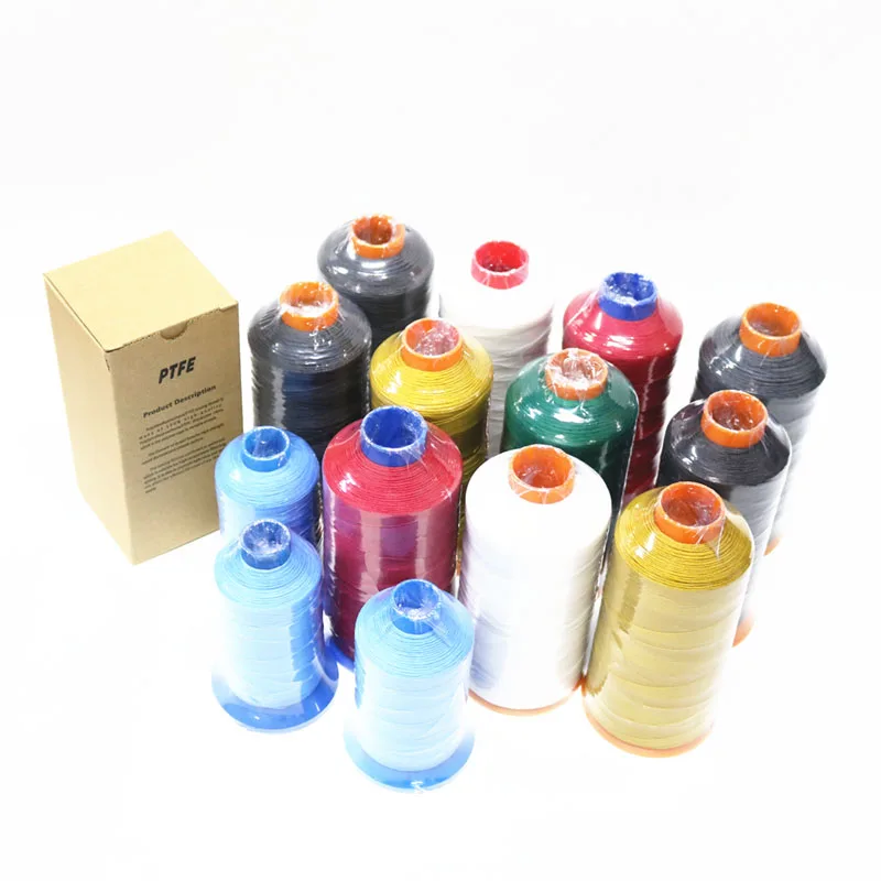 Polytetrafluoroethylene sewing thread PTEF PTFE thread High temperature resistant thread Filter bag sewing thread P3 1250 0.25mm
Polytetrafluoroethylene sewing thread PTEF PTFE thread High temperature resistant thread Filter bag sewing thread P3 1250 0.25mm