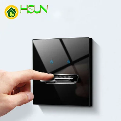 86 type Black tempered glass reset toggle switch 1 2 3 4 gang 1 2 way retro hotel creative switch USB France Germany UK socket
86 type Black tempered glass reset toggle switch 1 2 3 4 gang 1 2 way retro hotel creative switch USB France Germany UK socket
