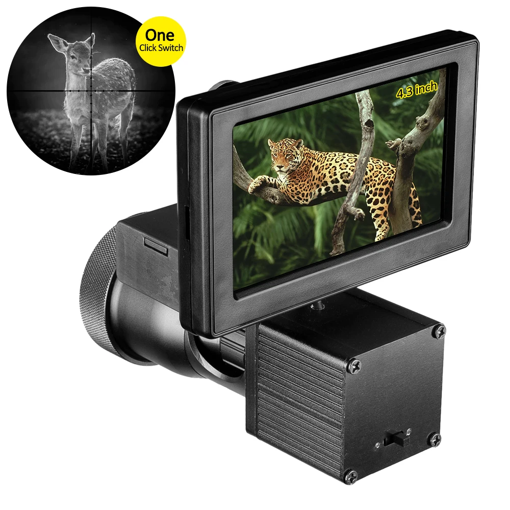 Fire Wolf Night Vision 4.3 Inch Display Siamese Scope Video Cameras Infrared illuminator Riflescope Hunting Optical
Fire Wolf Night Vision 4.3 Inch Display Siamese Scope Video Cameras Infrared illuminator Riflescope Hunting Optical
