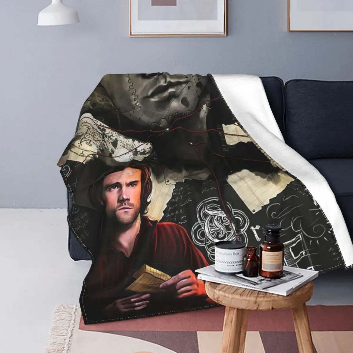 Supernatural Horror Movie Blankets Sam Winchester Vampires Funny Breathable Throw Blankets for Chair Covering Sofa Autumn/Winter
Supernatural Horror Movie Blankets Sam Winchester Vampires Funny Breathable Throw Blankets for Chair Covering Sofa Autumn/Winter