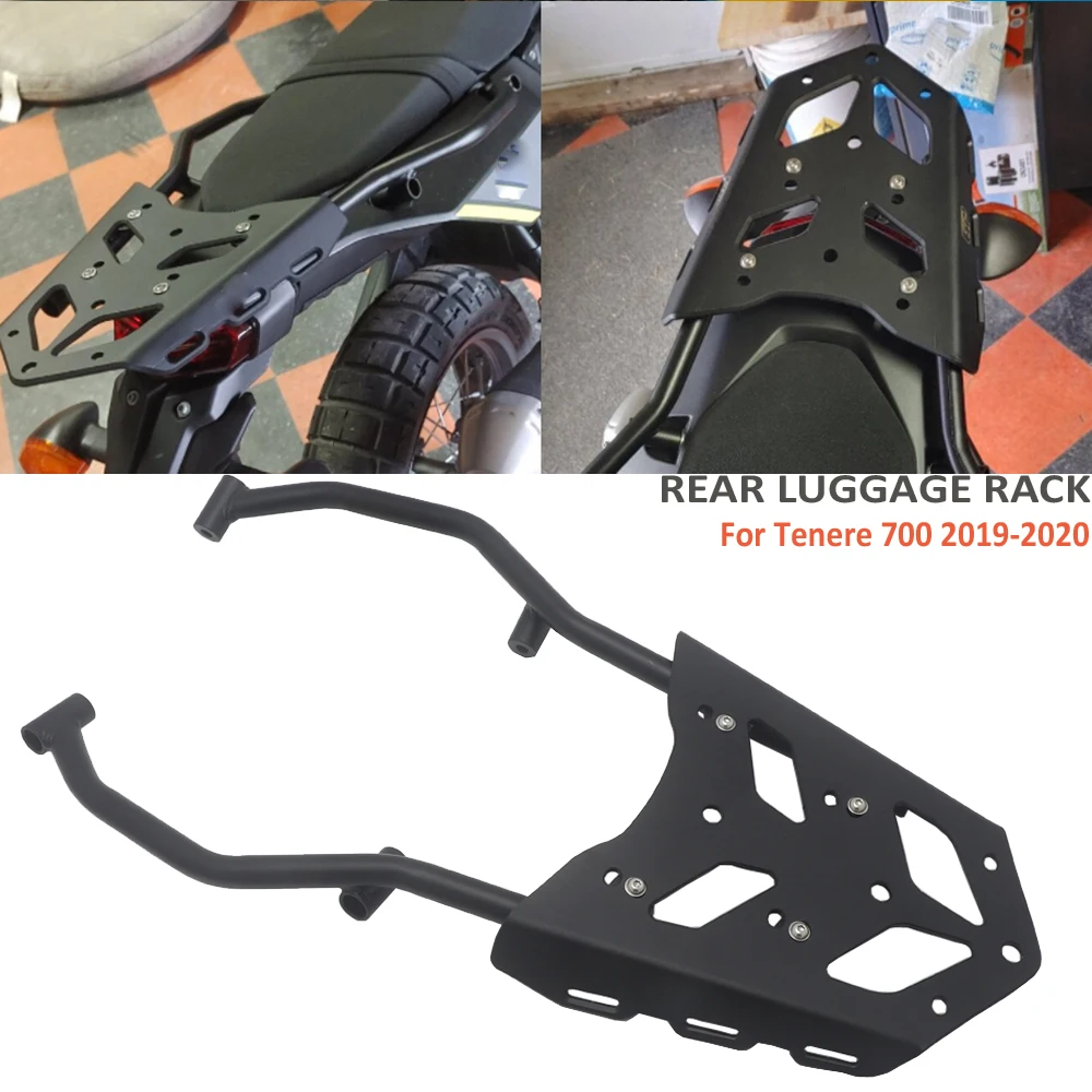 New Rear Carrier Luggage Rack For YAMAHA Tenere 700Tracer Motorcycle CNC 2019 2020
New Rear Carrier Luggage Rack For YAMAHA Tenere 700Tracer Motorcycle CNC 2019 2020