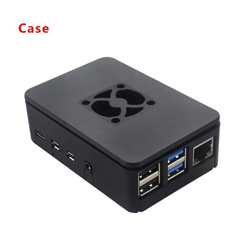 Чехол для Raspberry Pi 4 из АБС-пластика, Черный Защитный корпус, поддержка вентилятора охлаждения для Raspberry Pi 4
Чехол для Raspberry Pi 4 из АБС-пластика, Черный Защитный корпус, поддержка вентилятора охлаждения для Raspberry Pi 4