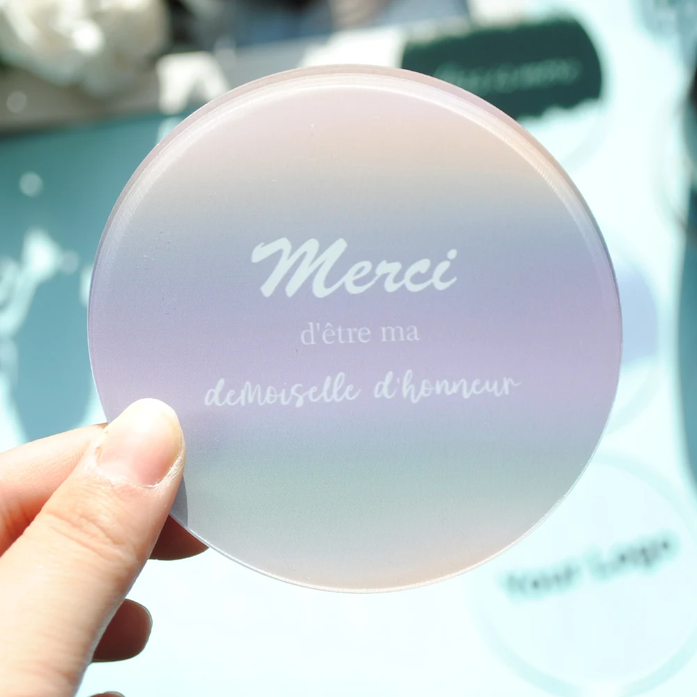 1pcs Acrylic Round Coasters Tea Cup Drinks Holder Pads Table Cup Placemats Creative Environmental Drink Tea Coasters
1pcs Acrylic Round Coasters Tea Cup Drinks Holder Pads Table Cup Placemats Creative Environmental Drink Tea Coasters