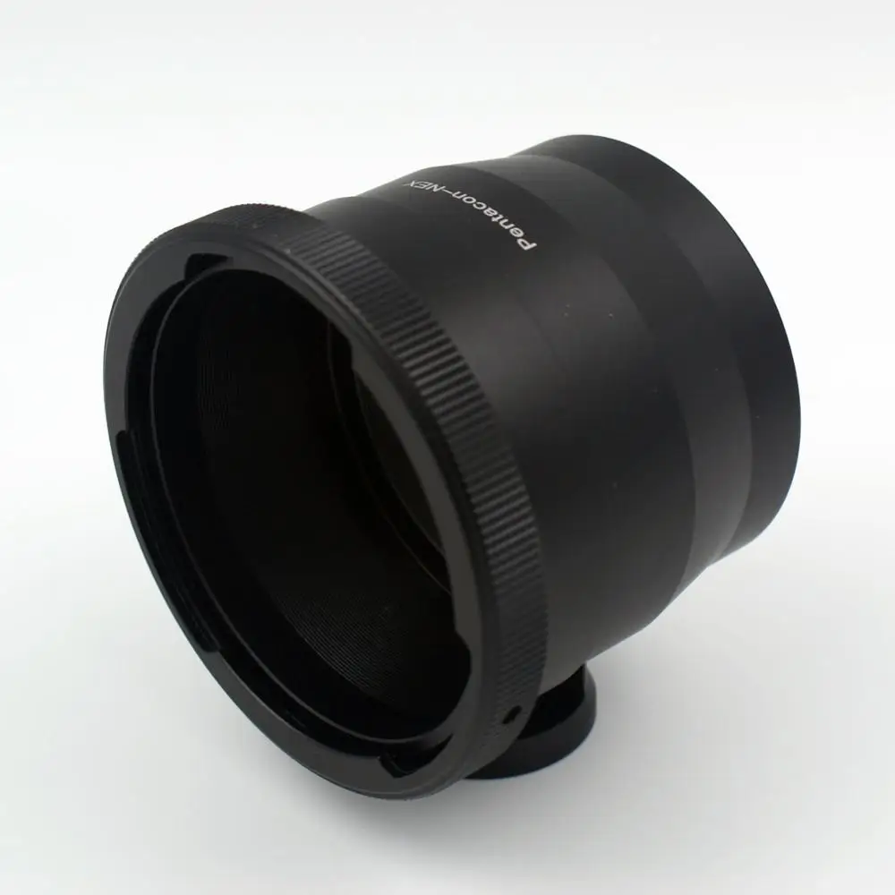 P60-NEX Adapter For Pentacon 6 Kiev 60 Lens to Sony E Mount NEX-6 A7R A9 VG900 A500 A6000 A6300 A6500
P60-NEX Adapter For Pentacon 6 Kiev 60 Lens to Sony E Mount NEX-6 A7R A9 VG900 A500 A6000 A6300 A6500