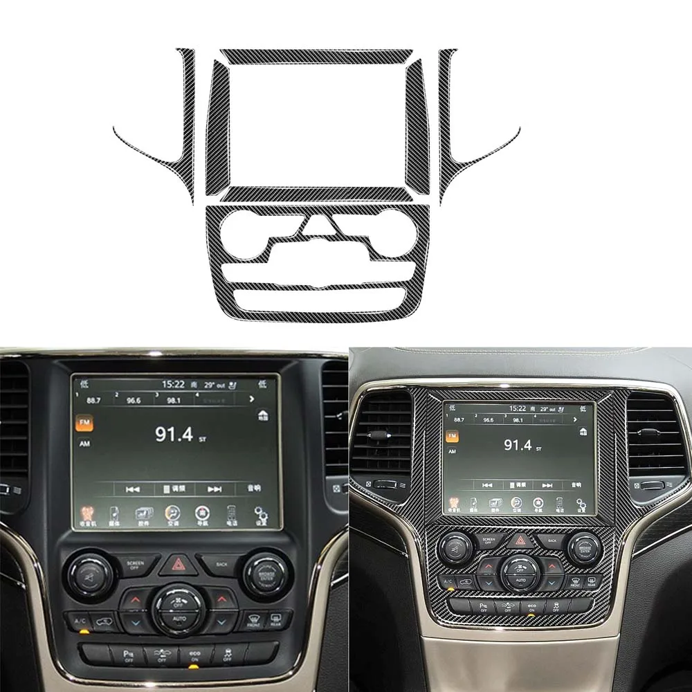 Carbon Fiber GPS Navigation Panel Cover Trim For Jeep Grand Cherokee 2014-2017
Carbon Fiber GPS Navigation Panel Cover Trim For Jeep Grand Cherokee 2014-2017