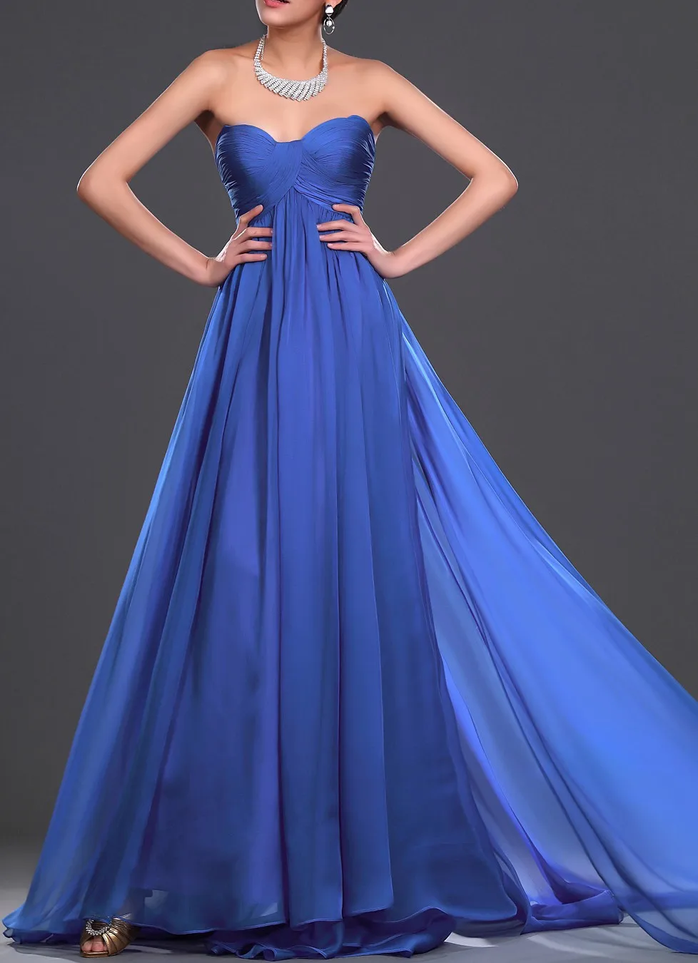 A-line Blue Sweetheart Bridesmaid Dress Formal Ruched Evening Formal Dress Wedding Guest Dresses
A-line Blue Sweetheart Bridesmaid Dress Formal Ruched Evening Formal Dress Wedding Guest Dresses