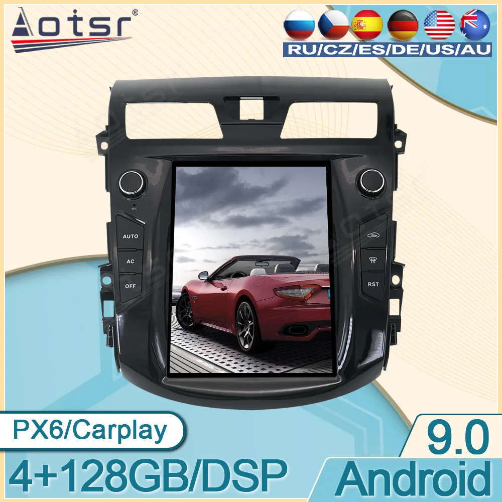 Автомобильный мультимедийный плеер на Android 128G 4G LTE для NISSAN TEANA 2013-2019, автомагнитола Tesla с GPS-навигацией, стерео головное устройство 2Din DPS
Автомобильный мультимедийный плеер на Android 128G 4G LTE для NISSAN TEANA 2013-2019, автомагнитола Tesla с GPS-навигацией, стерео головное устройство 2Din DPS