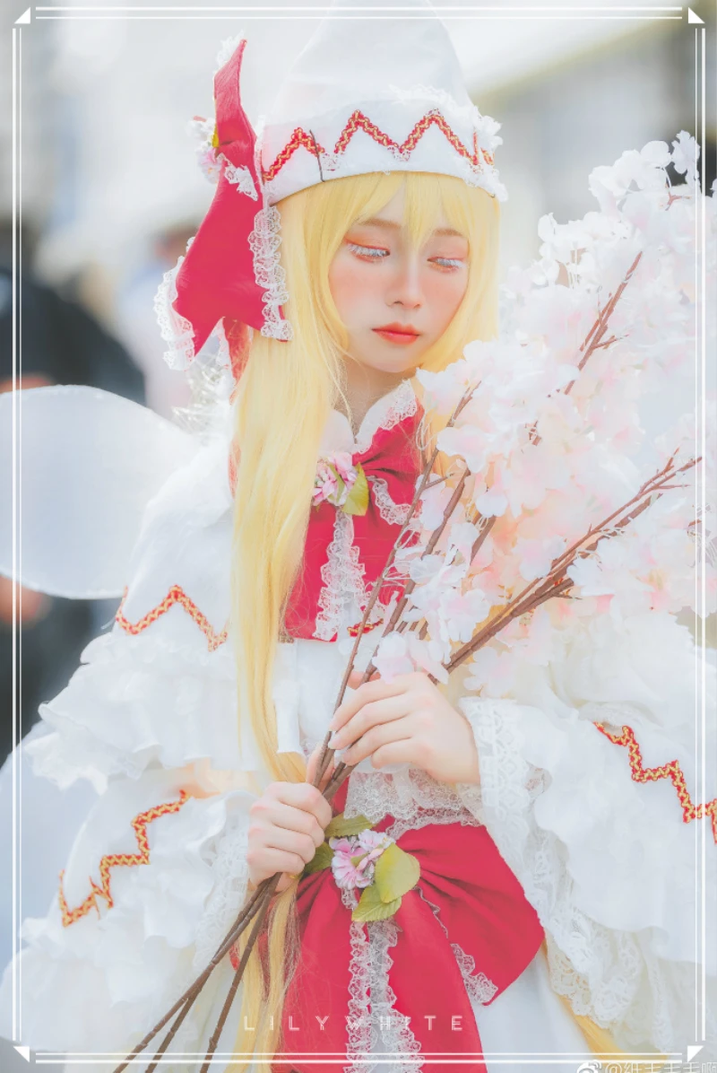 Cos-Mart Game Touhou Project LilyWhite Cosplay Costume Fairy Beautiful Fairy Series Dress Role Play Clothing Custom-Make
Cos-Mart Game Touhou Project LilyWhite Cosplay Costume Fairy Beautiful Fairy Series Dress Role Play Clothing Custom-Make