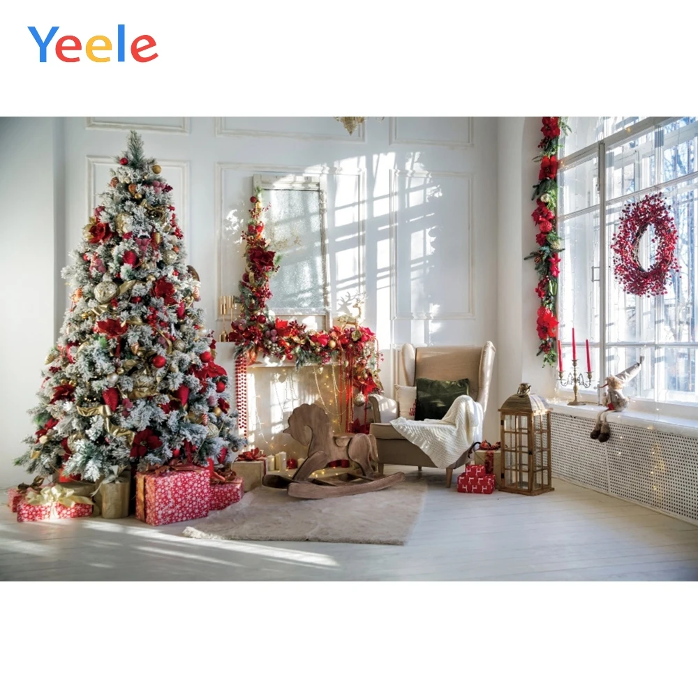 Christmas Decor Tree Window Chair Carpet Wood Shelf Floor Backdrop Photography Custom Photographic Background For Photo Studio
Christmas Decor Tree Window Chair Carpet Wood Shelf Floor Backdrop Photography Custom Photographic Background For Photo Studio