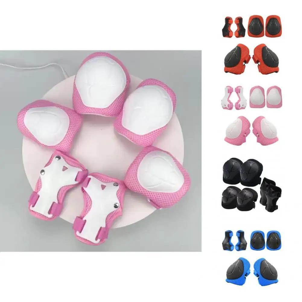 6Pcs Child Protective Pads Set Loop Fasteners Bike Protective Gears Multifunctional Children Knee Elbow Wrist Guard Pads
6Pcs Child Protective Pads Set Loop Fasteners Bike Protective Gears Multifunctional Children Knee Elbow Wrist Guard Pads