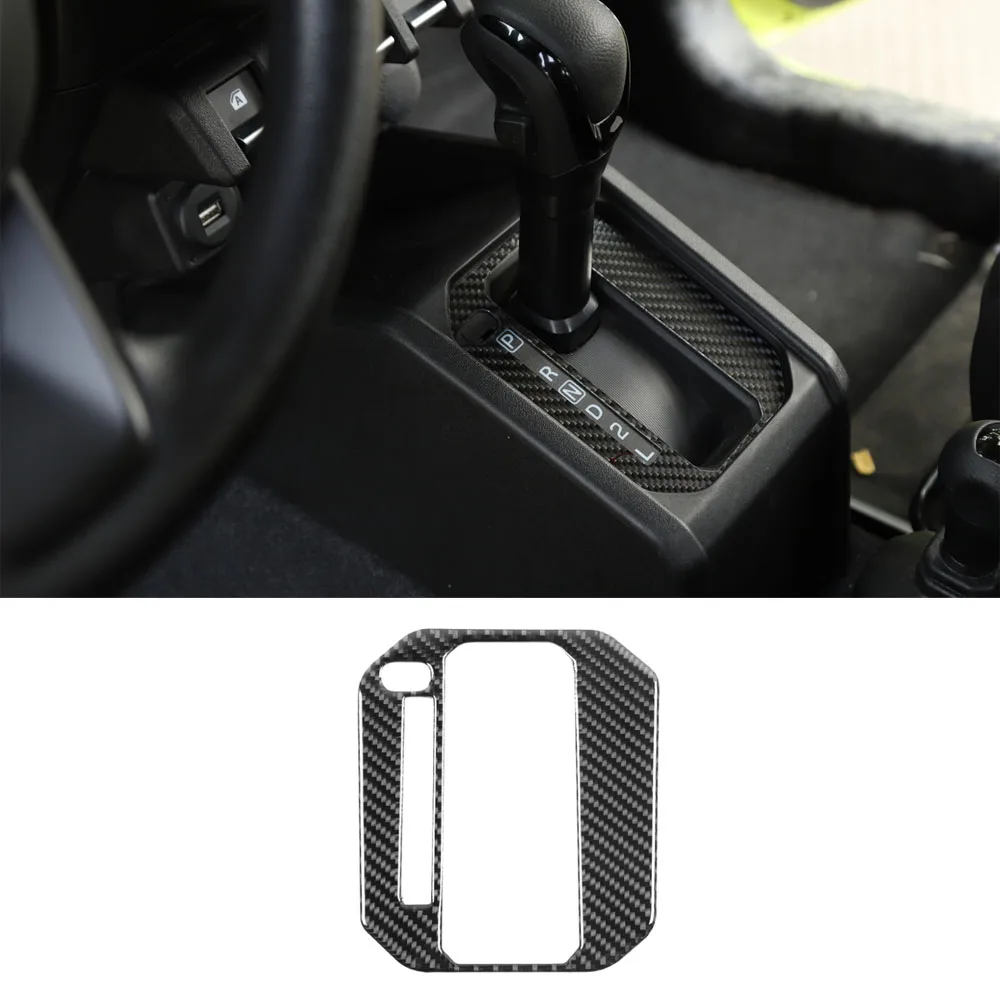 Real Carbon Fiber Car Gear Shift Panel Decoration Cover Frame Stickers For Suzuki JIMNY 2019+ Left Hand Drive
Real Carbon Fiber Car Gear Shift Panel Decoration Cover Frame Stickers For Suzuki JIMNY 2019+ Left Hand Drive