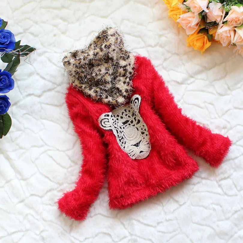 2020 Fashion Tiger Printing Girls Sweater Warm Velvet Winter Thick Girls Sweater Coat Leopard Scarf Kids Sweater For Girls
2020 Fashion Tiger Printing Girls Sweater Warm Velvet Winter Thick Girls Sweater Coat Leopard Scarf Kids Sweater For Girls