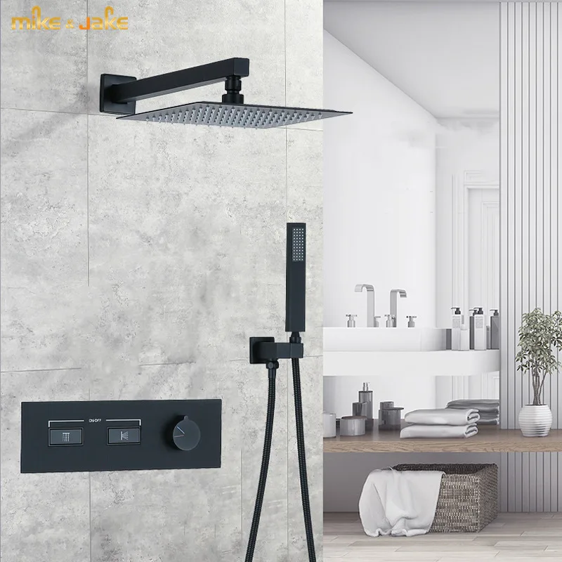 Black wall mounted shower mixer wall black bath shower wall tap with press button ceiling style black shower kit
Black wall mounted shower mixer wall black bath shower wall tap with press button ceiling style black shower kit