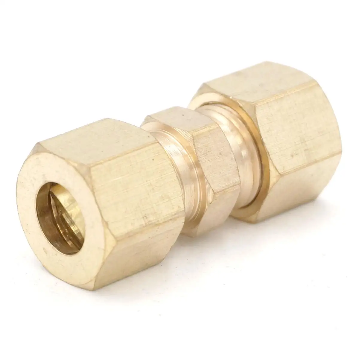 Fit 5/16" Tube OD Straight Compression Union Brass Pipe Fittings Connectors Adapters 229 PSI
Fit 5/16" Tube OD Straight Compression Union Brass Pipe Fittings Connectors Adapters 229 PSI
