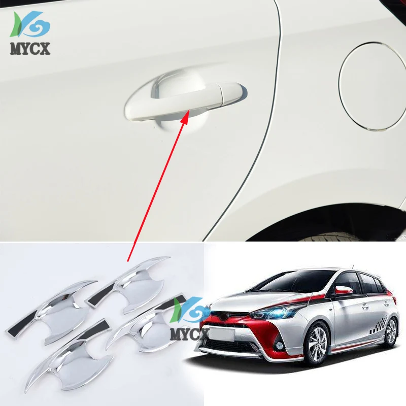 Автомобильные наклейки на внешнюю дверную ручку из АБС-пластика для Toyota Yaris VIOS XP150 2019
Автомобильные наклейки на внешнюю дверную ручку из АБС-пластика для Toyota Yaris VIOS XP150 2019