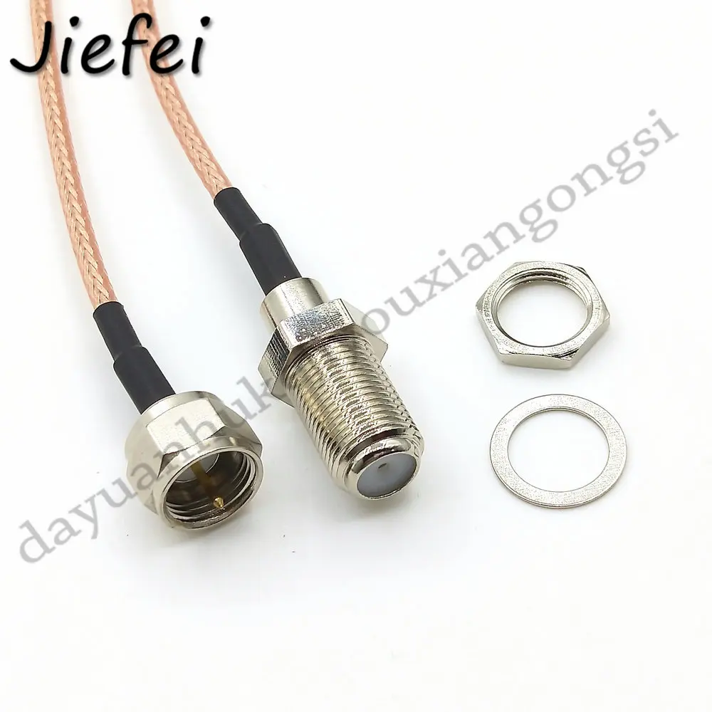 20-50Pcs 15cm 30cm 50cm high quality F male to F female plug coaxial pigtail jumper RG316 cable 50 ohm low loss F to F
20-50Pcs 15cm 30cm 50cm high quality F male to F female plug coaxial pigtail jumper RG316 cable 50 ohm low loss F to F