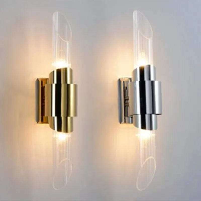 Modern Glass Metal Bedroom Bedside LED Wall Lamp Living room Aisle Stairs Bathroom Mirror Decor Wall light Sconce
Modern Glass Metal Bedroom Bedside LED Wall Lamp Living room Aisle Stairs Bathroom Mirror Decor Wall light Sconce