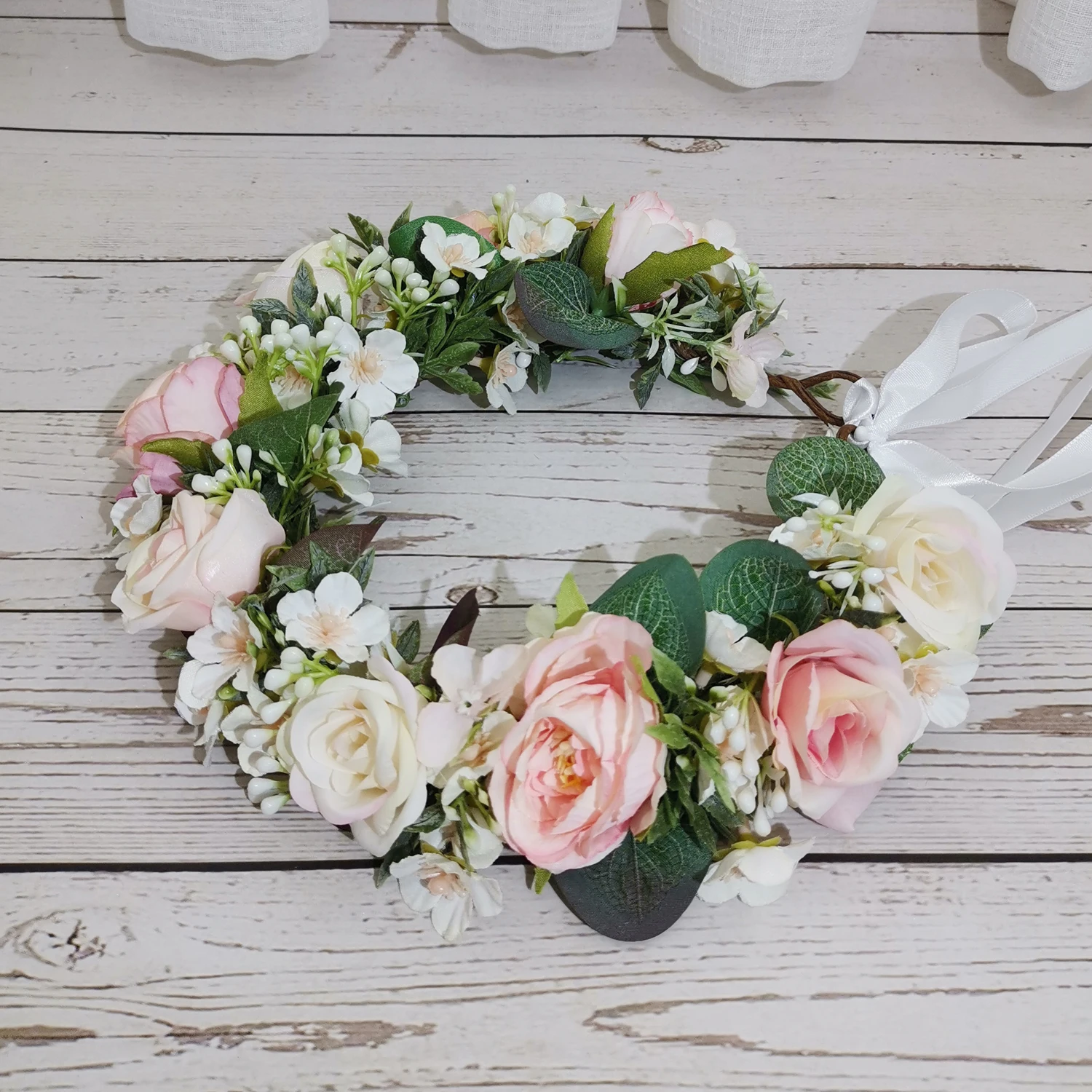 Luxurious Rose Flower Crown Wreath Girls Headband Wedding Hair Accessories Headdress Women Floral Garland Bridal Headwear
Luxurious Rose Flower Crown Wreath Girls Headband Wedding Hair Accessories Headdress Women Floral Garland Bridal Headwear